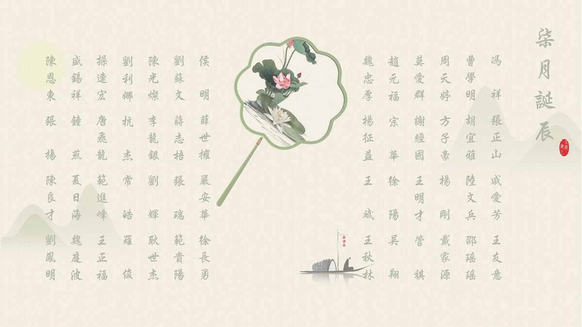 【生日祝?！抗ё?月生日的員工生日快樂！