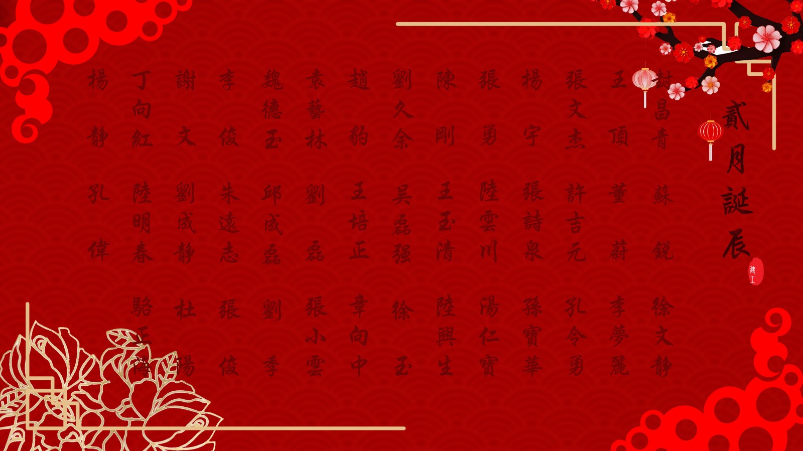 【生日祝福】恭祝02月生日的員工生日快樂！